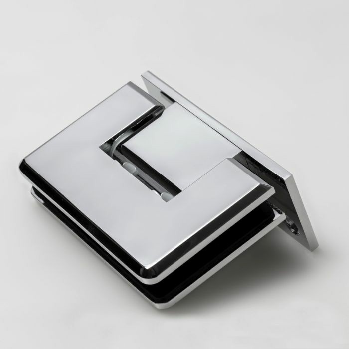 Polished chrome glass to wall shower hinge - BES1L3 PC
